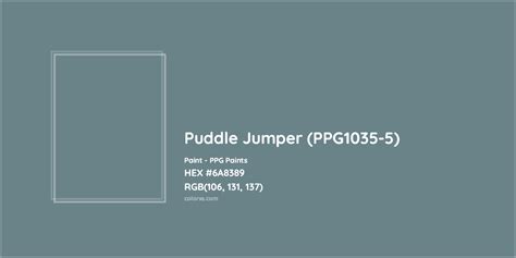 Ppg Paints Puddle Jumper Ppg Paint Color Codes Similar Paints