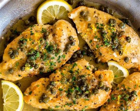 Chicken Piccata With Lemon Caper Sauce Recipe Sidechef