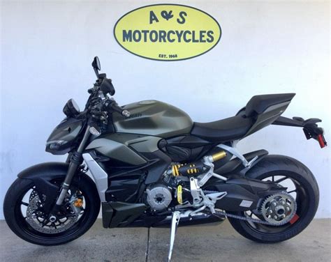 2023 Ducati Streetfighter V2 Storm Green For Sale In Roseville CA