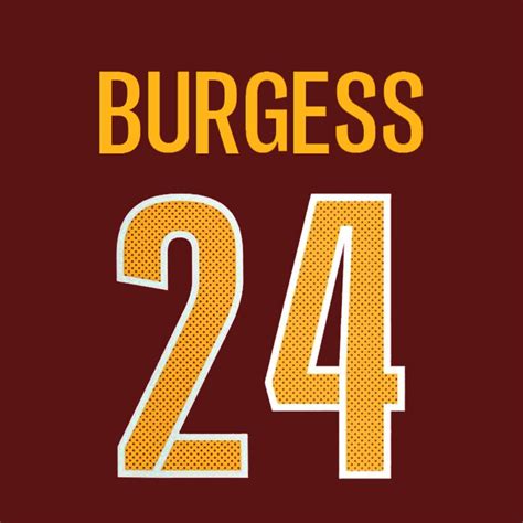 NFL Jersey Numbers On Twitter Washington Commanders S Terrell Burgess