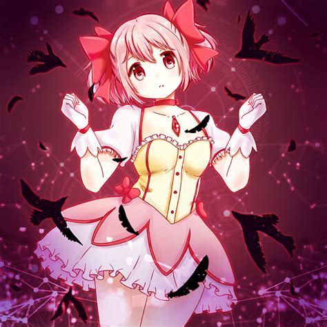 Madoka Kaname Madoka Magica Official Art Madoka Magica Anime Art