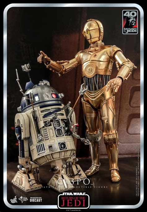 Hot Toys C PO Star Wars Return Of The Jedi Th Anniversary Sixth Scale Figure Limited