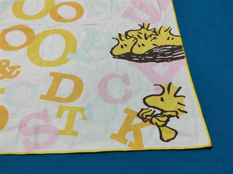 Snoopy Woodstock Handkerchief Hanky Panyo Hobbies And Toys Toys And Games