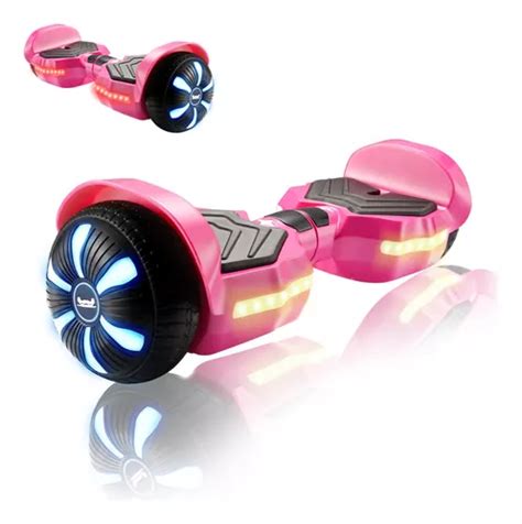 Patineta Electrica Hoverboard Led Bluetooth Honey Whale K1 Color Rosa