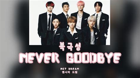 NCT DREAM 엔시티 드림 북극성 Never Goodbye Lyrics HAN ROM IDN YouTube