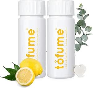 Amazon Tofume Effervescent Bathroom Air Fresheners Lemon