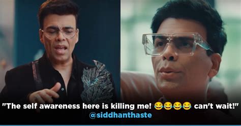 Giving Us Drama Watch Karan Johar Troll Himself As He Announces