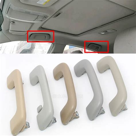 Auto Roof Pull Handle Grab Rail Grey With Hook Universal For Toyota For