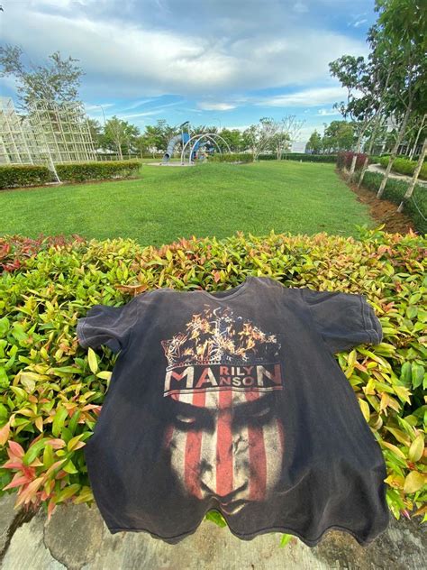 Marilyn Manson, Men's Fashion, Tops & Sets, Tshirts & Polo Shirts on ...