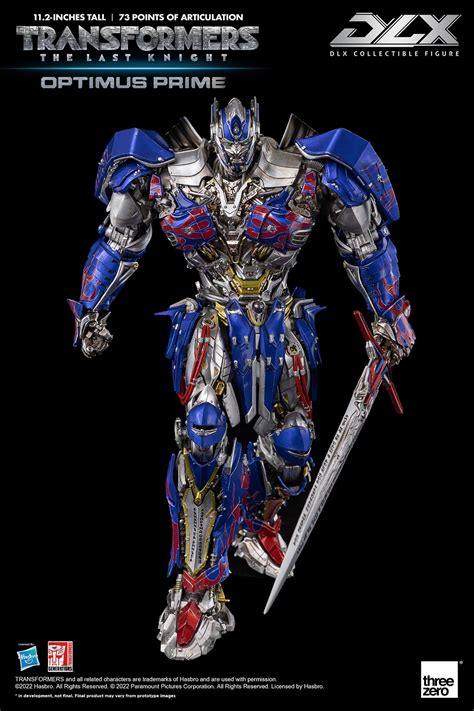 Threea Transformers The Last Knight Optimus Prime Action Figure Ems W