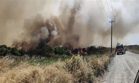 Alerta roja en Puerto Montt por incendio forestal Vértice TV