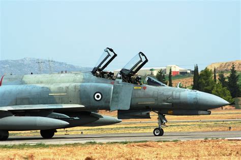 HELLENIC AIR FORCE F 4E AUP PHANTOM II 01517 Tanagra A Flickr