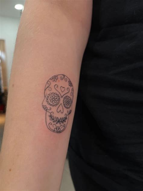 Sugar Skull Tattoo Sugar Skull Tattoos Feminine Skull Tattoos