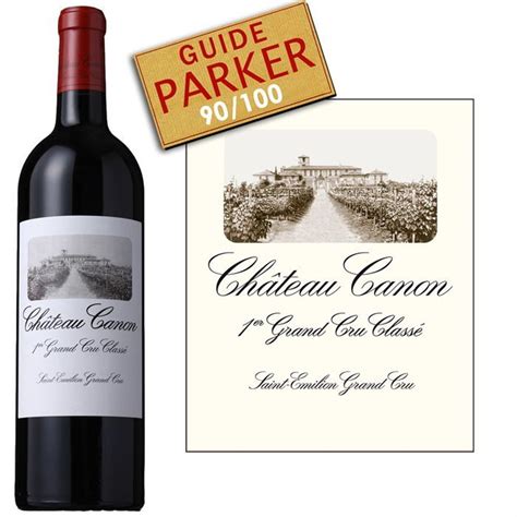 Ch Teau Canon Saint Emilion Grand Cru La Cave Cdiscount