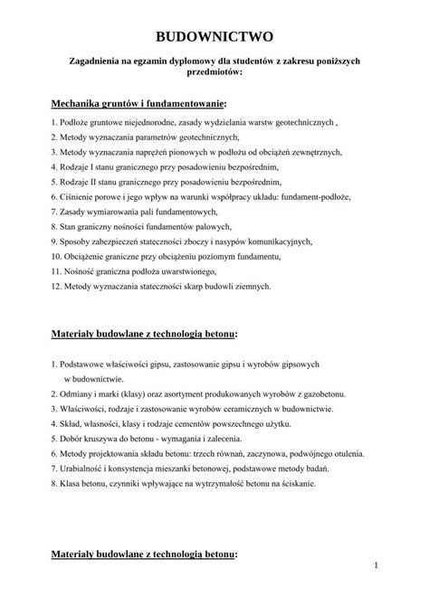 PDF Przykładowe pytania na egzamin dyplomowy dla studentów pwsz