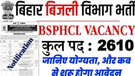 Bihar Bijali Vibhag Vacancy 2024 बिहार बिजली Best Tips