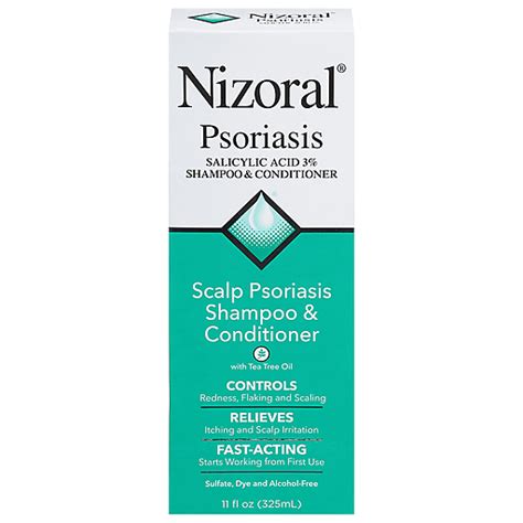 Nizoral Shampoo And Conditioner Scalp Psoriasis 11 Fl Oz Buehlers