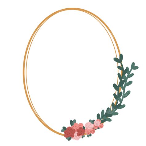 Oval Photo Frame PNG Vector PSD And Clipart With Transparent