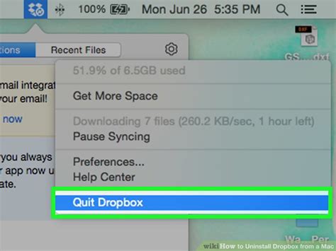 How To Uninstall Dropbox From A Mac Steps With Pictures