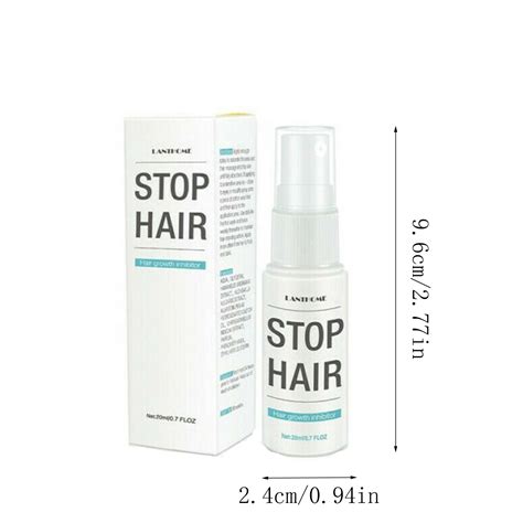 Powerful Hair Removal Spray Stop Remover 20ml Us Bare Ease For Waxing Set Hair Removal Hair