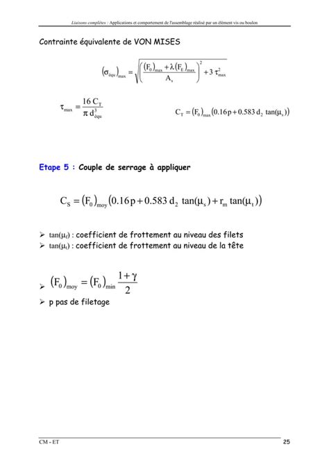 Assemblages vissés PDF