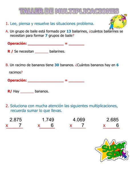 A Worksheet With The Words And Numbers In Spanish