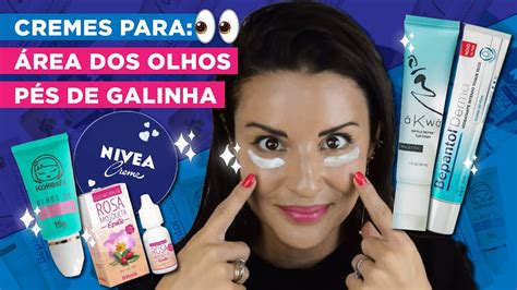 Melhores CREMES para ÁREA DOS OLHOS YouTube