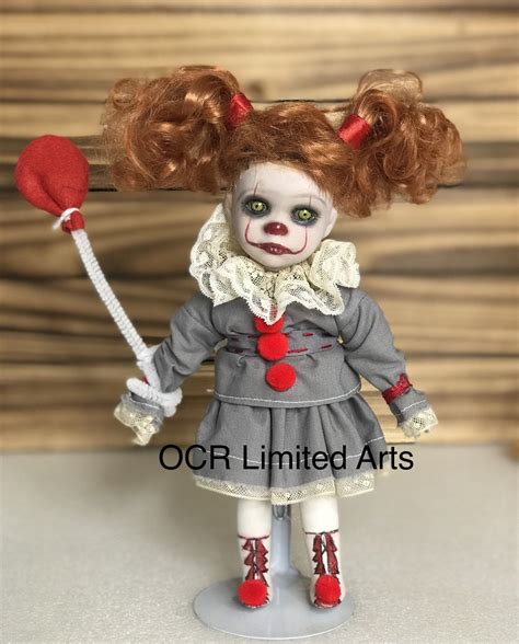 HANDPAINTED Porcelain HORROR Doll Munimoro Gob Pe