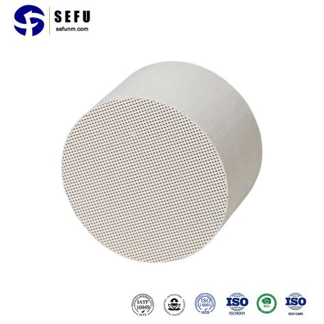 Honeycomb Ceramic Silicon Carbide Sic Diesel Particulate Filter Dpf For