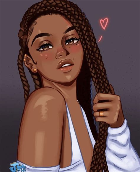 Black Cartoon Characters Black Girl Cartoon Girls Cartoon Art