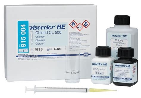 Visocolor He Chloride Test Kit Vendart Diagnostics