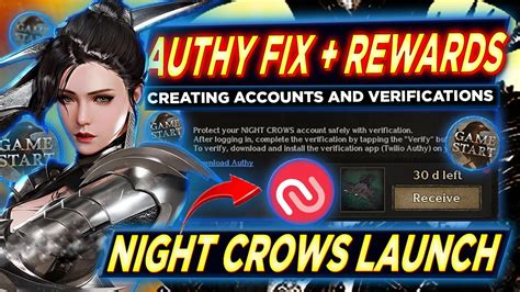 FIX TWILIO AUTHY CODE How To Claim Pre Reg Rewards NIGHT CROWS FREE