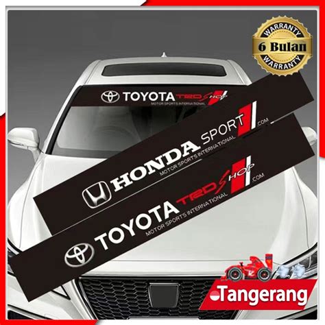 Jual Stiker Kaca Depan Mobil Stiker Kaca Mobil Car Windshield