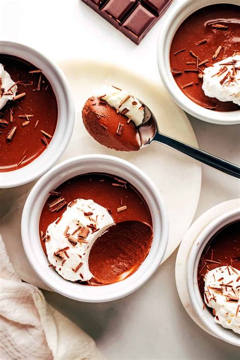 Easy Chocolate Pots De Crème Recipe Gimme Some Oven