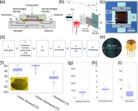 Figure 1 From Graphene Quantum Dot Hybrid Photodetectors From 200 Mm