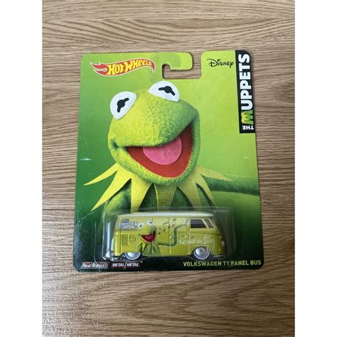HOT WHEELS Volkswagen T1 Panel Bus The Muppets Kermit Shopee Malaysia