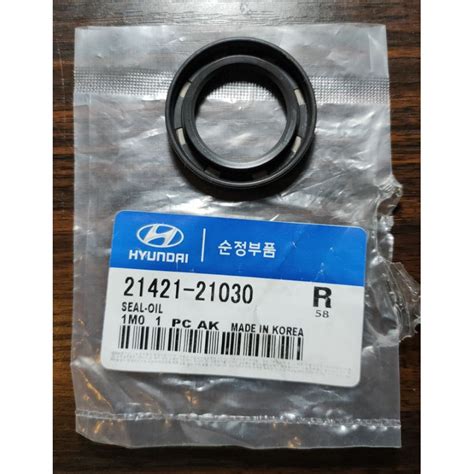 2142121030 FRONT CRANKSHAFT OIL SEAL ORIGINAL FOR HYUNDAI GETZ I20