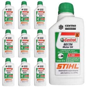 Kit Unidades De Leo Tempos Castrol Stihl Ml Lubrificante Para