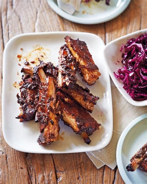 Braised Sticky Pork Ribs Recipe Delicious Magazine