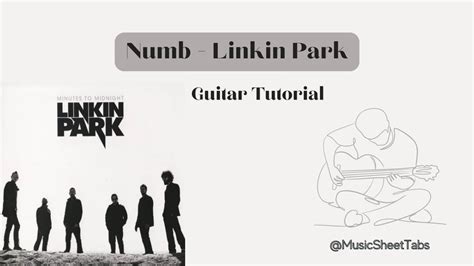 Numb Linkin Park Guitar Music Sheet Tabs Guitar Tutorial YouTube