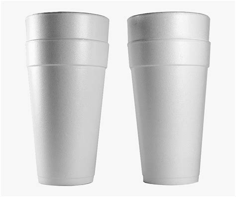 Double Styrofoam Cup With Lid Hd Png Download Kindpng