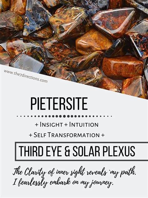 Pietersite Meaning And Affirmation Pietersite Healing Crystals For You Crystal Healing Stones