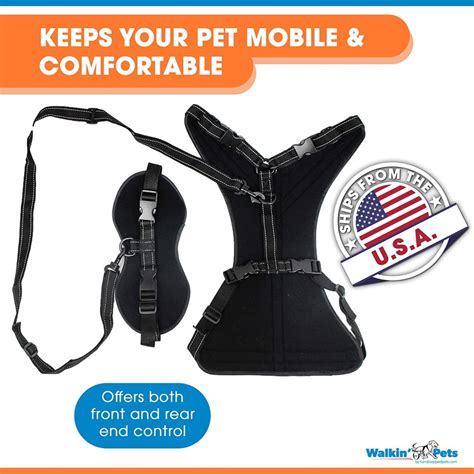 Walkin Lift N Step Dog Harness For Full Body Support Helps Dogs With