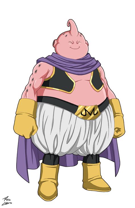 Majin Buu Dbu By Phil Cho On Deviantart