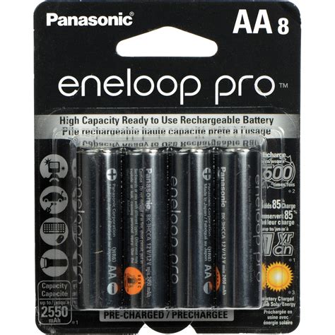 Panasonic Eneloop Pro Aa Rechargeable Ni Mh Bk 3hcca8ba Bandh