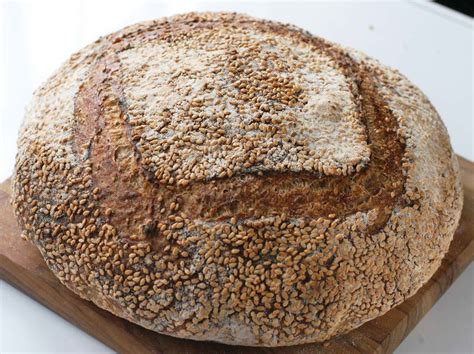 Ken Forkish S Double Fed Sweet Levain W Sesame Seeds Flickr