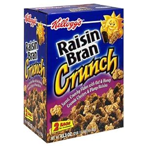 Amazon Kellogg S Raisin Bran Crunch 43 3 Ounce Box Pack Of 2