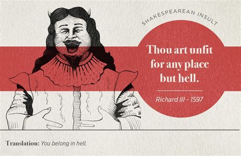 Most Famous Shakespearean Insults Richard Iii Ebook Friendly