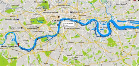 Thames Path Map