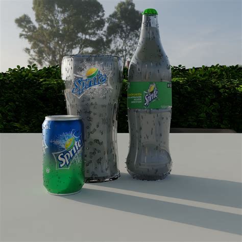 Soda Products 3d Model Cgtrader